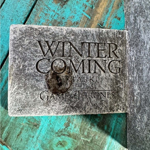 Game Of Thrones Fire And Blood Bookends HBO 2013 - Picture 14 of 16